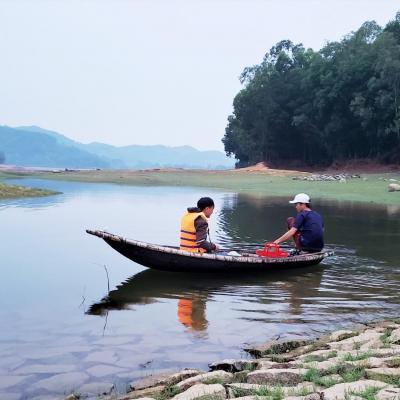 Săn cá bống ở hồ Phú Ninh
